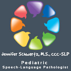 Jennifer Schwartz Speech Language Pathologist – SLP Logo